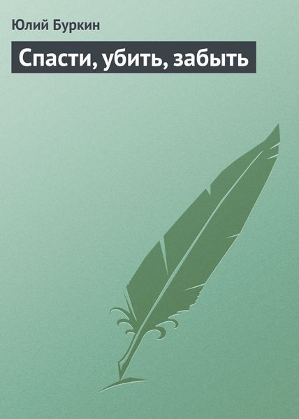 Обложка книги  «Спасти, убить, забыть»