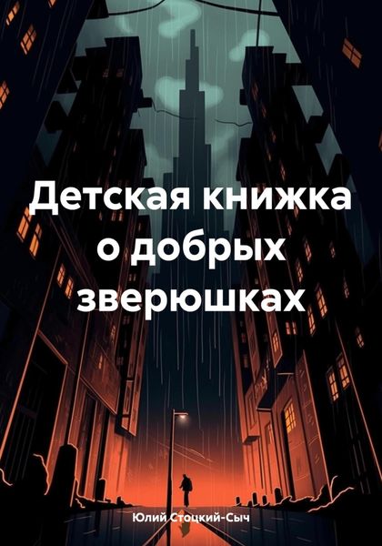 Обложка книги  «Детская книжка о добрых зверюшках»