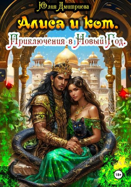 Обложка книги «Алиса и Кот. Приключения в Новый Год.»