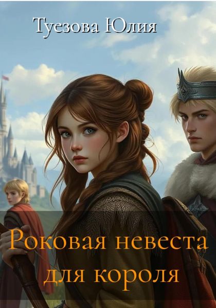 Обложка книги  «Роковая невеста для короля»