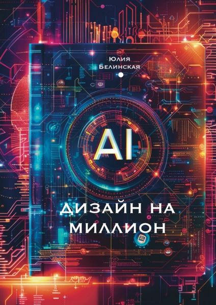 Обложка книги  «Дизайн на миллион с АI. Для маркетплейсов»