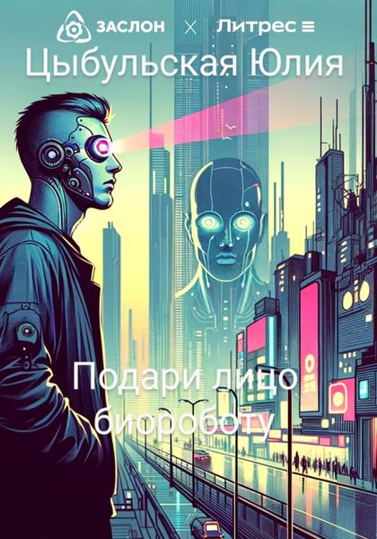 Обложка книги  «Подари лицо биороботу»