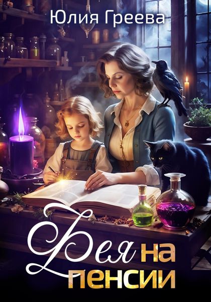 Обложка книги «Фея на пенсии»