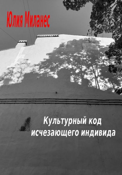 Обложка книги  «Культурный код исчезающего индивида»