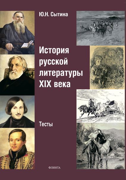 Обложка книги  «История русской литературы XIX века»