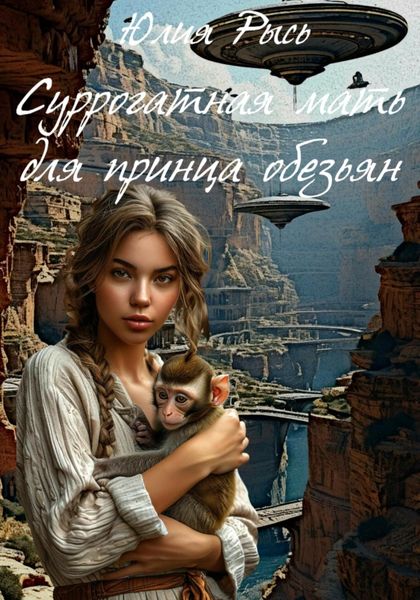 Обложка книги  «Суррогатная мать для принца обезьян»