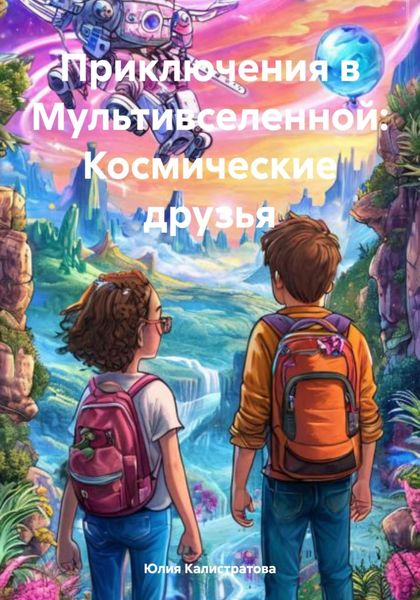 Обложка книги  «Приключения в Мультивселенной: Космические друзья»