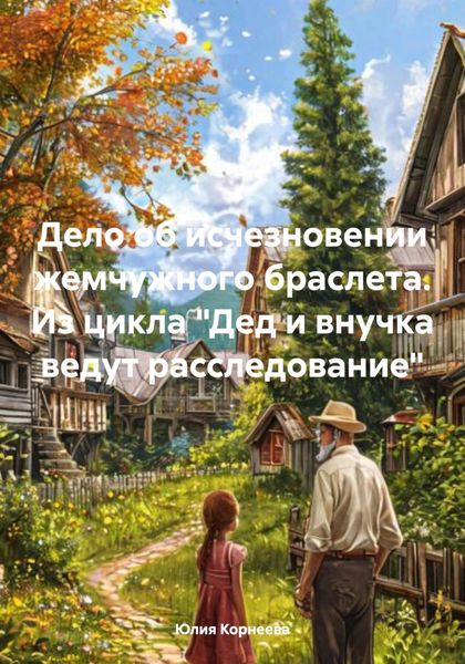 Обложка книги  «Дело об исчезновении жемчужного браслета. Из цикла «Дед и внучка ведут расследование»»