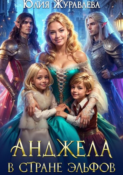 Обложка книги  «Анджела в стране эльфов»