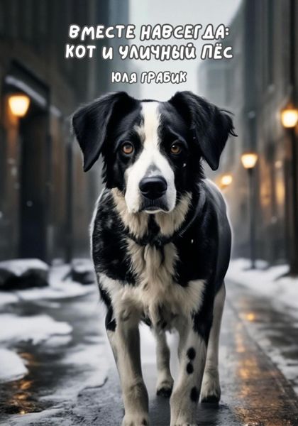 Обложка книги «Вместе навсегда: кот и уличный пес»