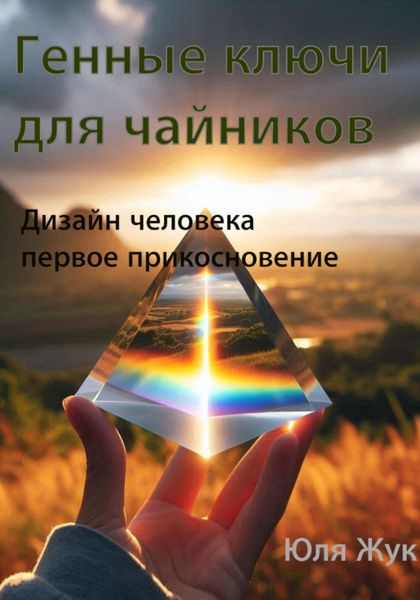 Обложка книги  «Генные ключи для чайников. Дизайн человека/ первое прикосновение»