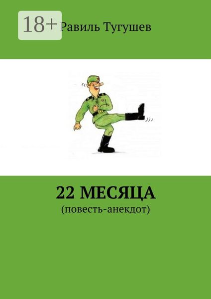 Обложка книги  «22 месяца. Повесть-анекдот»