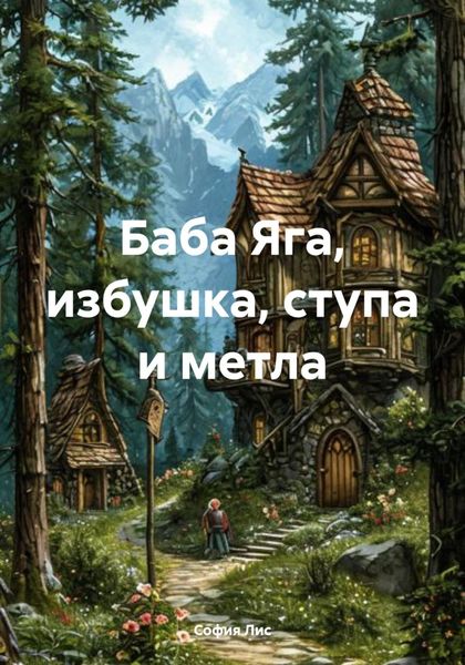 Обложка книги  «Баба Яга, избушка, ступа и метла»