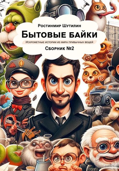 Обложка книги  «Бытовые байки 2»
