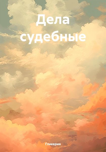 Обложка книги «Дела судебные»
