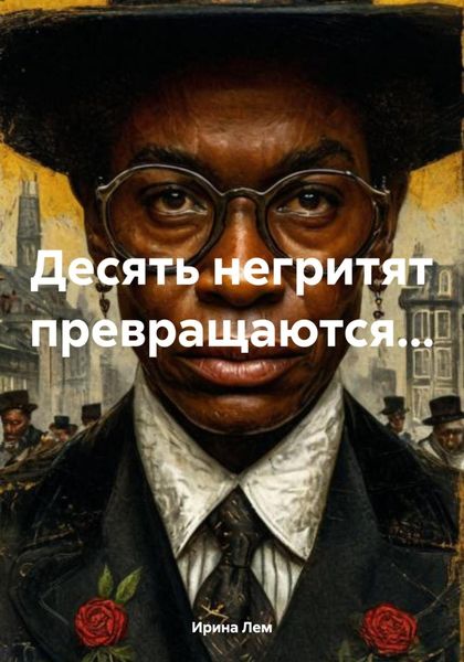 Обложка книги  «Десять негритят превращаются…»