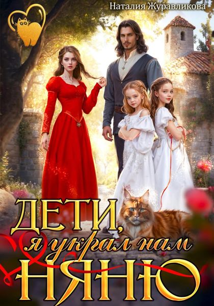 Обложка книги  «Дети, я украл нам няню!»