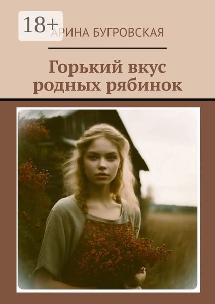 Обложка книги  «Горький вкус родных рябинок»