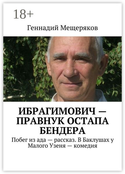 Обложка книги  «Ибрагимович – правнук Остапа Бендера. Побег из ада – рассказ. В Баклушах у Малого Узеня – комедия»