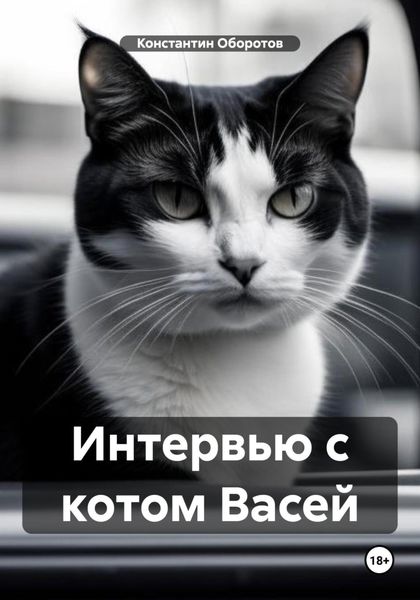 Обложка книги  «Интервью с котом Васей»
