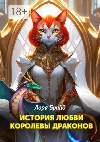 Обложка книги  «История любви королевы драконов»