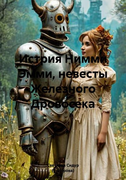 Обложка книги  «Истрия Нимми Эмми, невесты Железного Дровосека»