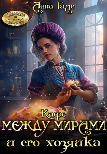 Обложка книги  «Кафе между мирами и его хозяйка»