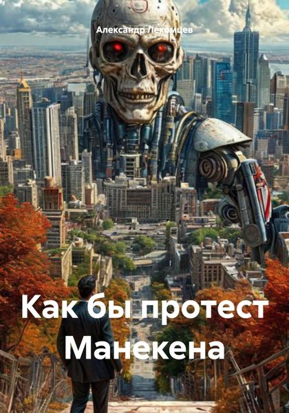 Обложка книги  «Как бы протест Манекена»