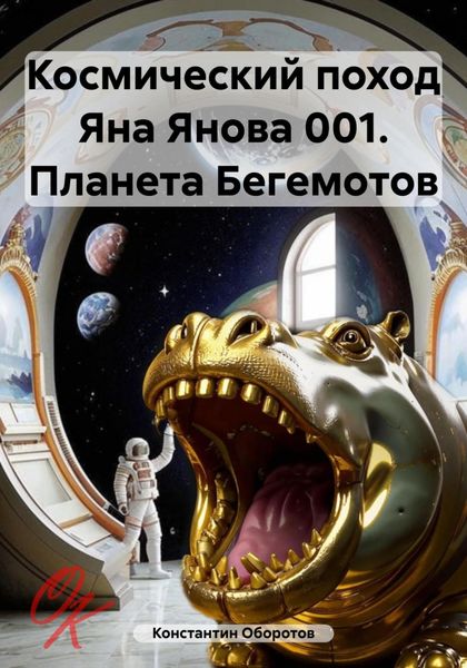Обложка книги  «Космический поход Яна Янова 001. Планета Бегемотов»