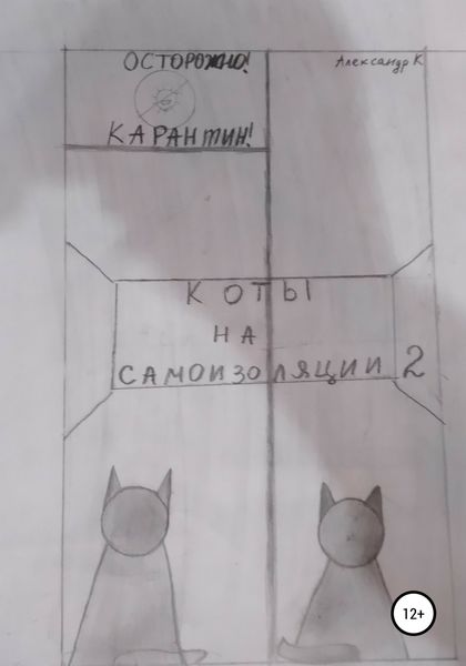 Обложка книги  «Коты на самоизоляции 2»