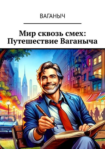 Обложка книги  «Мир сквозь смех: Путешествие Ваганыча»