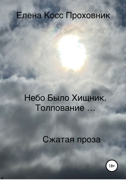 Обложка книги  «Небо было хищник. Толпование…»