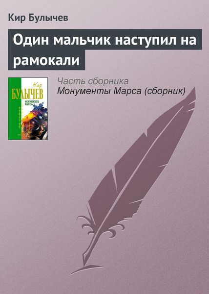 Обложка книги  «Один мальчик наступил на рамокали»
