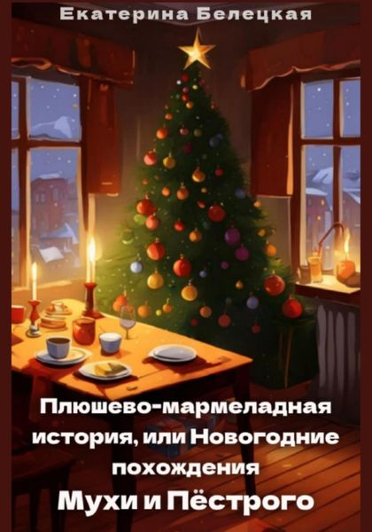 Обложка книги  «Плюшево-мармеладная история, или Новогодние похождения Мухи и Пёстрого»