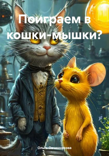 Обложка книги  «Поиграем в кошки-мышки?»