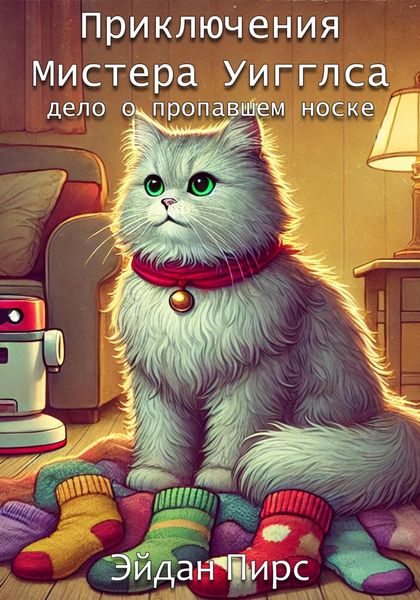 Обложка книги  «Приключения Мистера Уигглса. Дело о пропавшем носке»