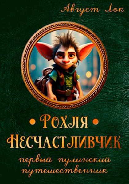 Обложка книги  «Рохля Несчастливчик – первый пулинский путешественник»