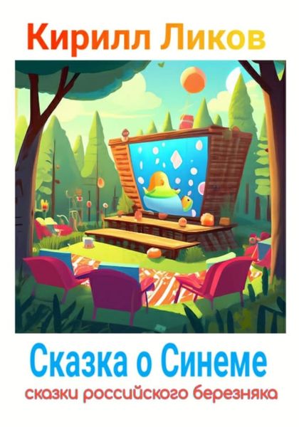 Обложка книги  «Сказка о синеме»