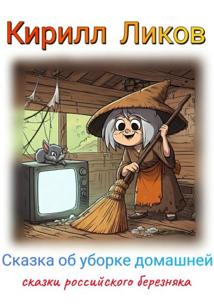 Обложка книги  «Сказка об уборке домашней»