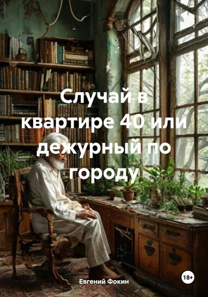 Обложка книги  «Случай в квартире 40 или дежурный по городу»