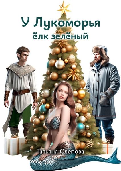 Обложка книги  «У Лукоморья ёлк зелёный»
