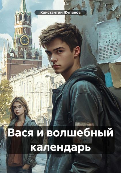 Обложка книги  «Вася и волшебный календарь»