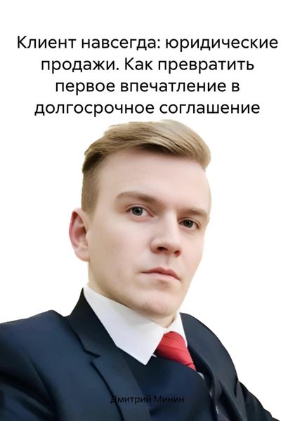 Обложка книги  «Клиент навсегда: юридические продажи. Как превратить первое впечатление в долгосрочное соглашение»