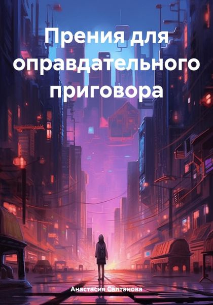 Обложка книги «Прения для оправдательного приговора»