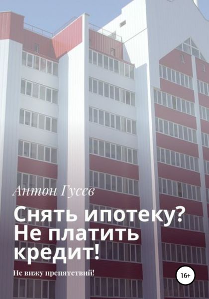 Обложка книги «Снять ипотеку? Не платить кредит! Не вижу препятствий»
