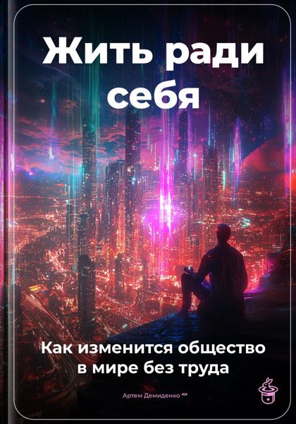 Обложка книги «Жить ради себя: Как изменится общество в мире без труда»