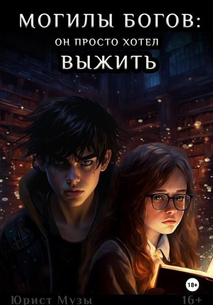 Обложка книги «Могилы Богов: он просто хотел выжить»