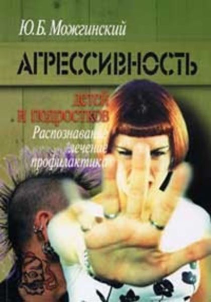 Обложка книги  «Агрессивность детей и подростков»