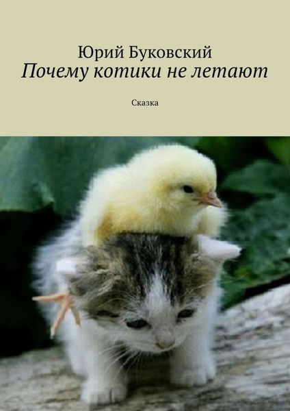 Обложка книги  «Почему котики не летают. Сказка»