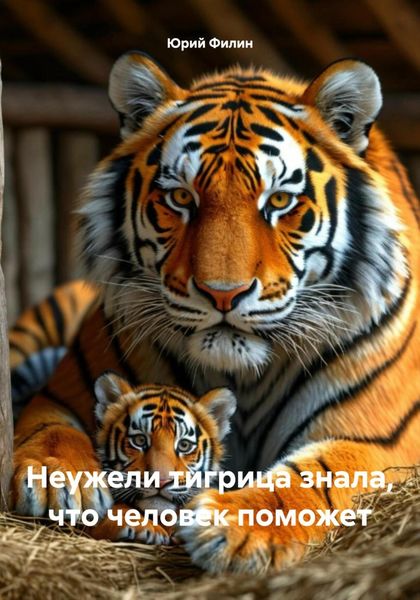 Обложка книги  «Неужели тигрица знала, что человек поможет»